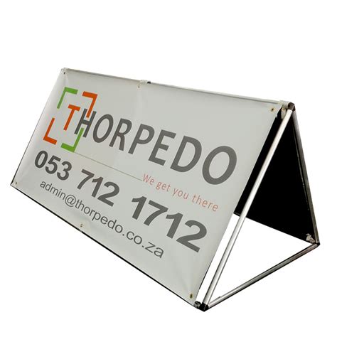 Traditional A Frame Banner 1mh X 2mw