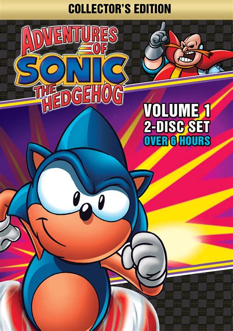 Adventures Of Sonic The Hedgehog Vol 1 Collectors Edition 2 Discs
