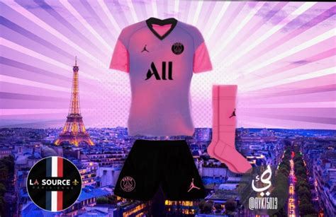 The left sleeve boasts the psg crest with a shimmering overlay. Photo: Second Alternative Kit Between PSG and Jordan Brand ...