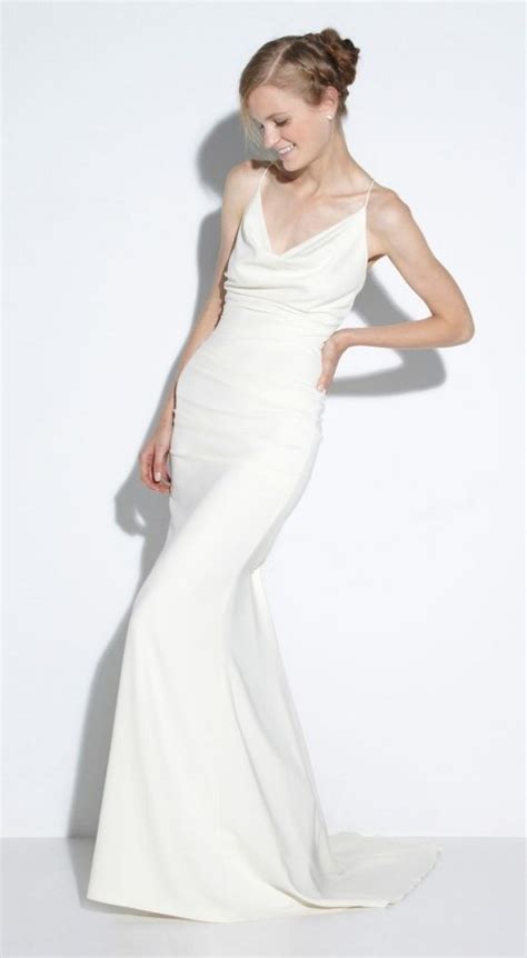 Advantages of silk wedding dress. 20 Elegant Simple Wedding Dresses