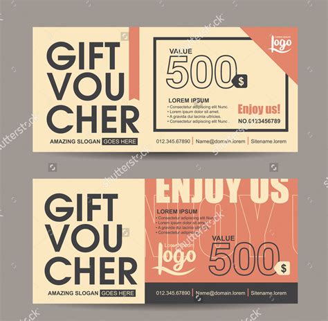 Vintage Coupon Designs Psd Ai Word Design Trends Premium