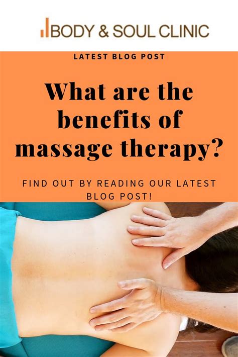 Read Our Latest Blog Post For More Information Massagetherapy Rmt