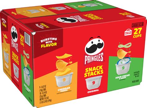 Pringles Snack Stack 3 Flavor Variety Pack