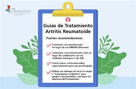 Las Gu As De Tratamiento Actualizadas Para La Artritis Reumatoide Ya