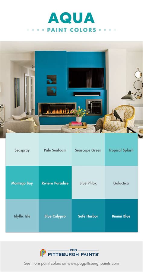 Coastal Aqua Paint Color Augusts Color Of The Month Is Actually A