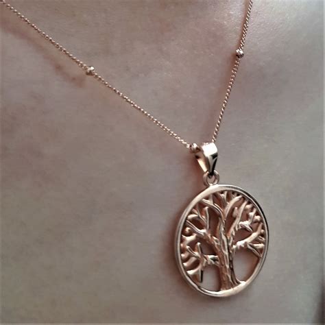 ROSE GOLD TREE OF LIFE NECKLACE