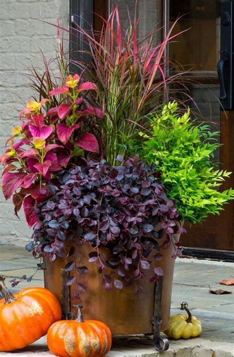 15 Creative Diy Fall Planters You Will Easy Adore Fall Container
