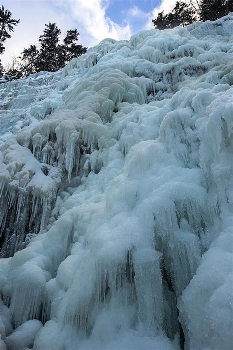 Icy Waterfall Climb Photograph By Chris Whiton Fine Art America