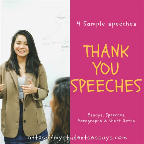 Thank You Speeches For Farewell 4 Best Written Samples Speeches