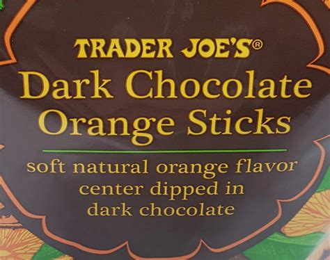 Trader Joes Dark Chocolate Orange Sticks Gluten Free 10 Oz Each Fresh