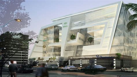 Mixed Use Building On Behance Mix Use Building Building Building