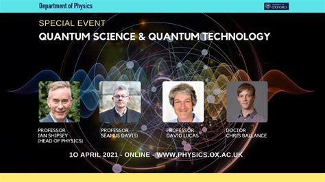 ‘quantum Science And Quantum Technology Youtube