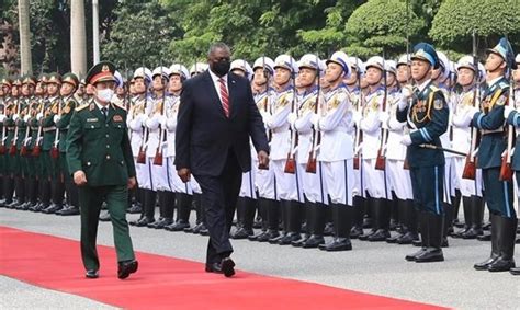 Us Secretary Of Defence Pays Official Visit To Vietnam Politics