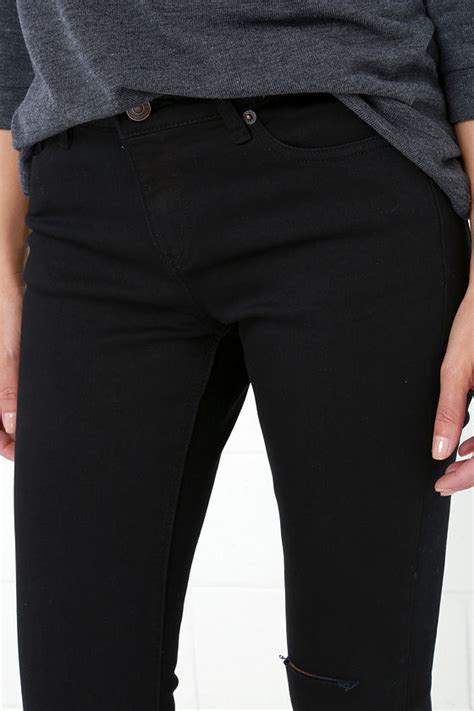Obey Lean And Mean Classic Black Jeans Skinny Jeans 6800