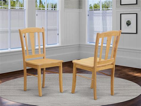 Gently used, vintage, and antique oak dining chairs. DLC-OAK-W Dublin Dining room Chair with Wood Seat - East ...