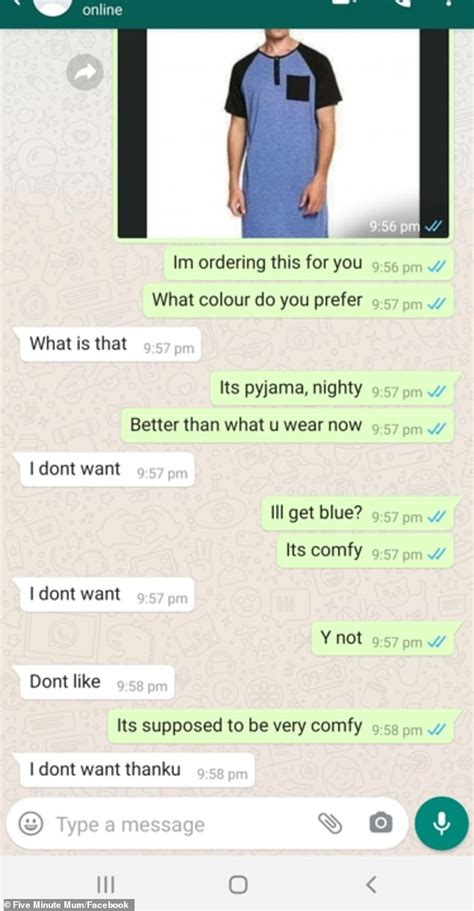 Wives Prank Husbands With Male Nightie And Share Text Responses In