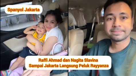 Raffi Ahmad Dan Nagita Slavina Sampai Di Jakarta Langsung Peluk Kangen