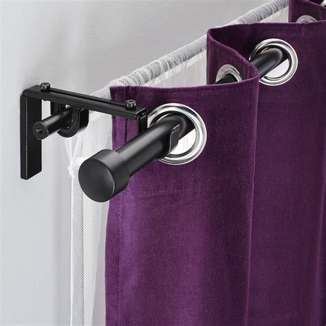 Thingiverse is a universe of things. RÄCKA / HUGAD Double curtain rod combination - black - IKEA