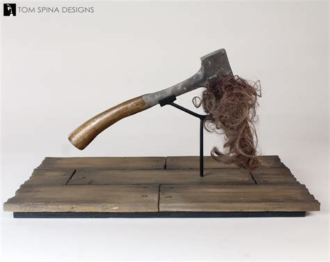 Friday The 13th Part 3 Prop Axe Display Tom Spina Designs Tom Spina