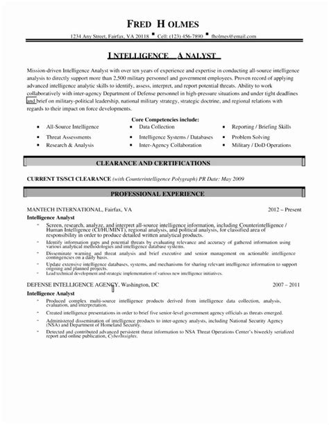500+ professional resume templates & 42 perfect resume formats. Military Resume Template Microsoft Word Lovely Bination Intelligence Analyst Resume Template in ...