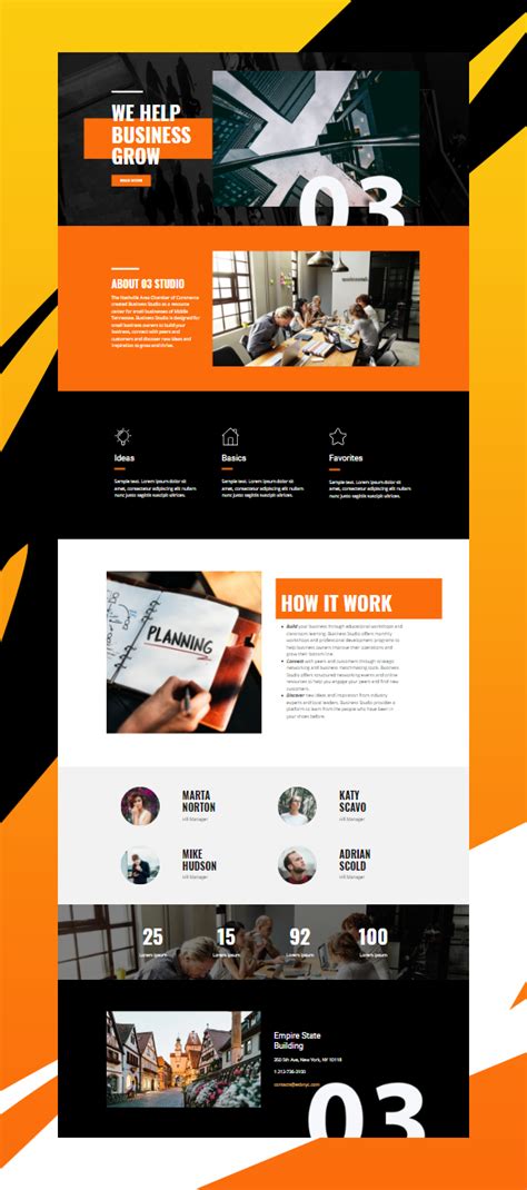 It offers an intelligent a.i powered website builder for small businesses that helps you build a custom website within minutes. Free Template by Nicepage Builder | Portfolio web design ...