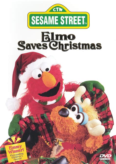 Sesame Street Elmo Saves Christmas Dvd 1996 Best Buy