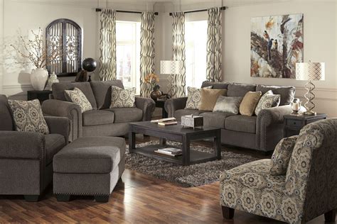 Broyhill furniture is now available at big lots! Emelen Alloy Living Room Set from Ashley (45600-35-38 ...