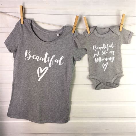 Beautiful Mother And Daughter T Shirt Set By Lovetree Design