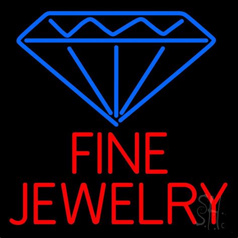 Fine Jewelry Block Neon Signjewelry Neon Signs Every Thing Neon