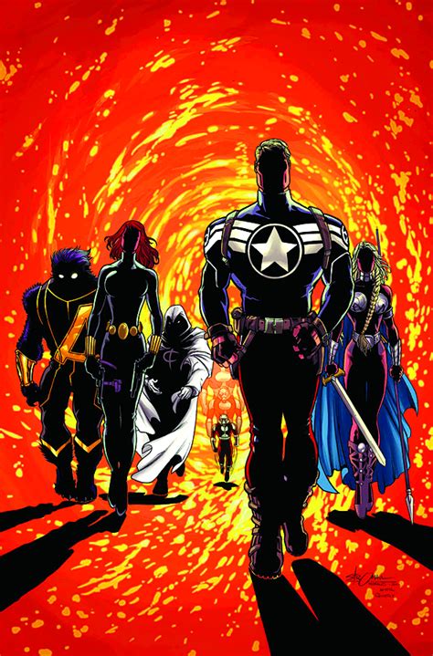 Sep110535 Secret Avengers 19 Marvel Comics 50th Anniv Var Previews