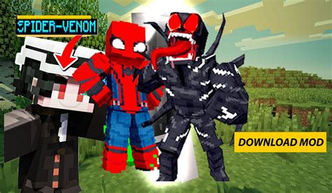 Spider Venom Mod For Minecraft Apk للاندرويد تنزيل