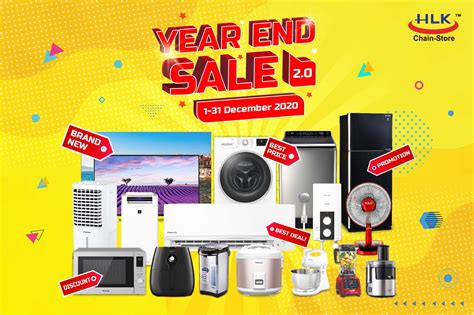Promotion code, flash sale and more. HLK Chain Store : Year End Sale! - Electrical Appliances ...