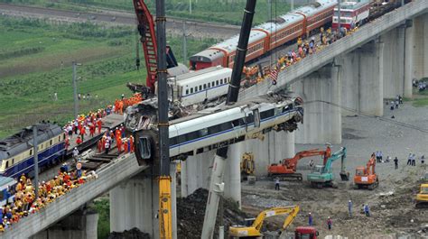 China Blames Bad Management For Deadly Bullet Train Crash The Two Way