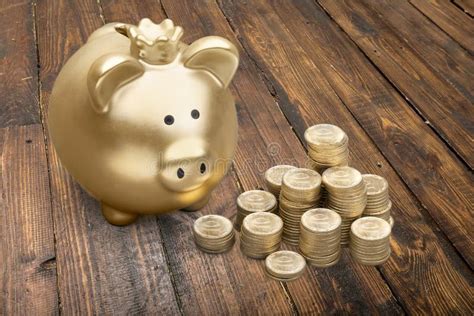 Piggy Bank Stock Image Image Of Currency Stack Collection 57607205