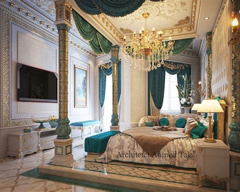 Royal Bed Room On Behance Beautiful Bedroom Designs Luxury Bedroom