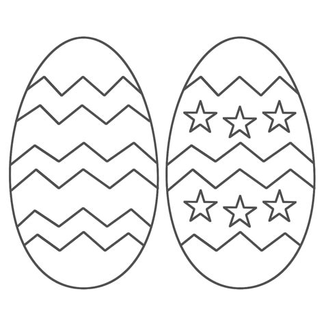 Free Printable Easter Egg Coloring Pages For Kids