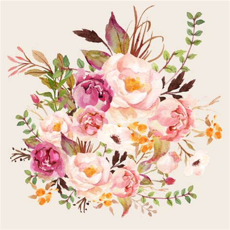 It has graphic magnolias and dahlia flowers and leaves. Boho Vintage Floral Pastel - Pink fabric - shopcabin ...