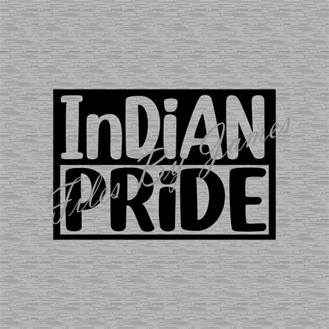 Indian Pride Mascot School Shirt Design Svg File Design Back To School