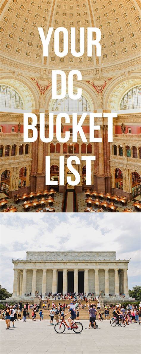 101 things to do in dc the ultimate washington dc bucket list