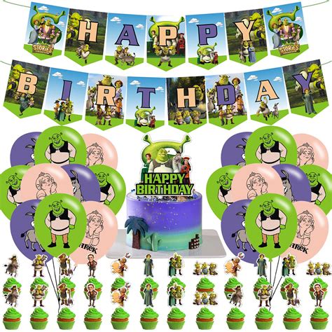 Buy Shrek Birthday Party Suppliesbirthday Party For Shrekshrek Party