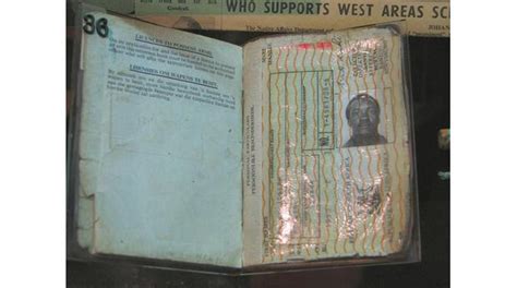 Bbc A History Of The World Object Apartheid Pass Book