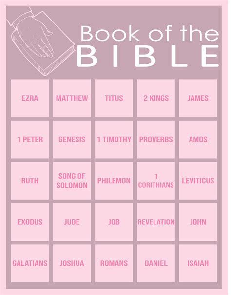 5 Best Christmas Bible Bingo Printable
