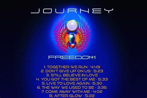 Journey Reveal Freedom Album Title And Track Listing