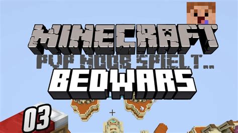 Minecraft Pvp Noob Spielt Bedwars 3 Tuvas Youtube