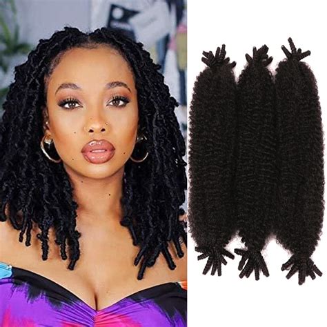 Buy Seimainurs Springy Afro Twist Hair Marley Hair Spring Twist For
