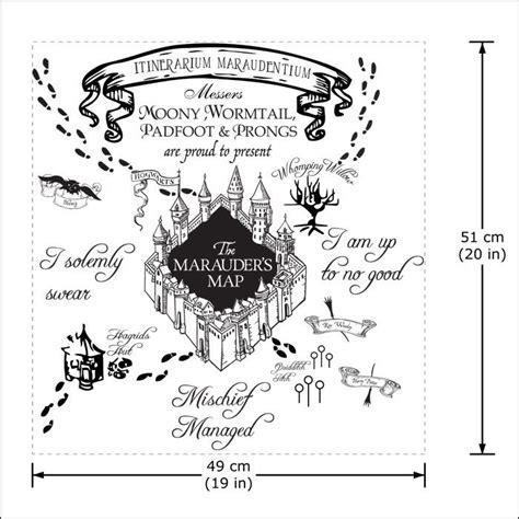 Harry wilson top 5 spectacular free kicks only lionel messi could score! The marauder's Map Harry Potter v1 Vinyl Wall Art Decal ...