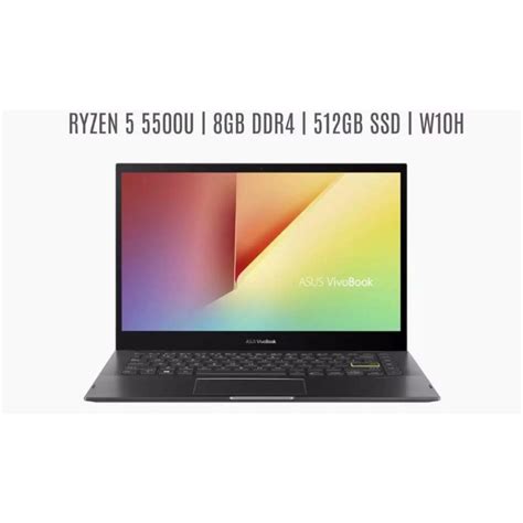 Asus Vivobook Flip Tm420u Aec551ts 14 Fhd Laptop Black Ryzen 58gb