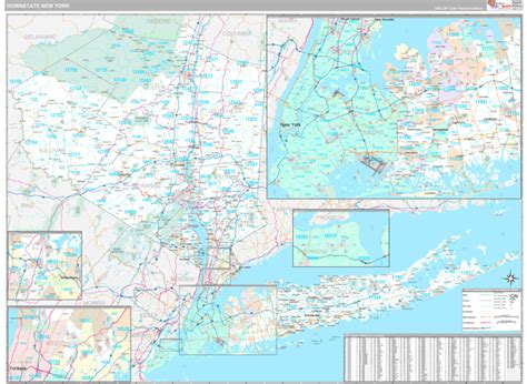 New York Southern State Sectional Maps