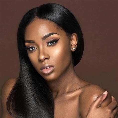 Black Women Models Face Side Profile Blackwomenmodels Brown Girls