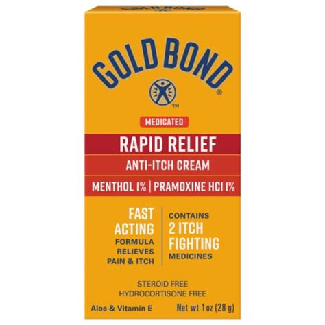 Gold Bond® Medicated Rapid Relief Anti Itch Cream 1 Oz Harris Teeter